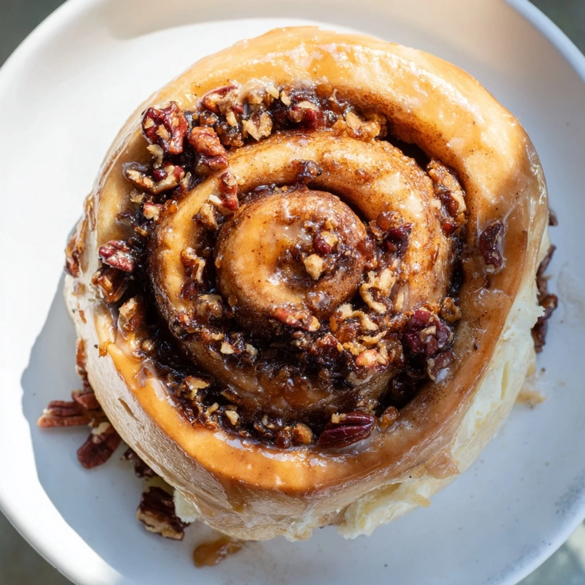 Soft pillowy breakfast pastry swirls filled with sweet Medjool dates and aromatic Vietnamese cinnamon spice