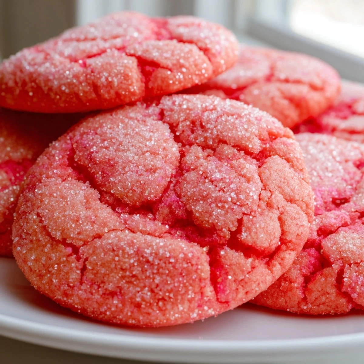 Colorful Jello sugar cookies arranged on a rustic serving plate for festive celebrations