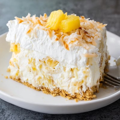 Pineapple Coconut Cream Cake